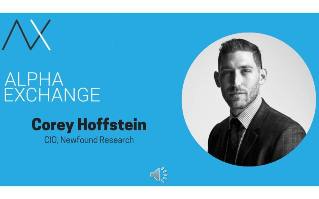 Corey Hoffstein on the AlphaExchange Podcast