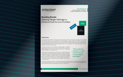 Boosting Bonds: Stacking Merger Arbitrage to Enhance Fixed Income Portfolios
