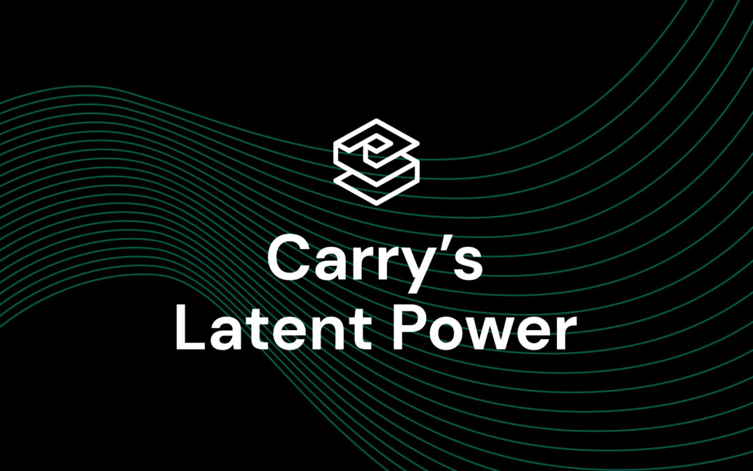Pent Up Energy – Carry / Managed Futures Why Now?