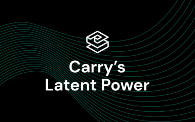 Pent Up Energy – Carry / Managed Futures Why Now?